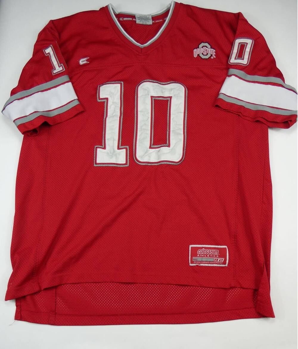 vintage OHIO STATE #10 jersey from Colosseum, size: XL